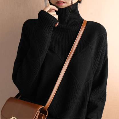 Karina |  High Neck Sweater