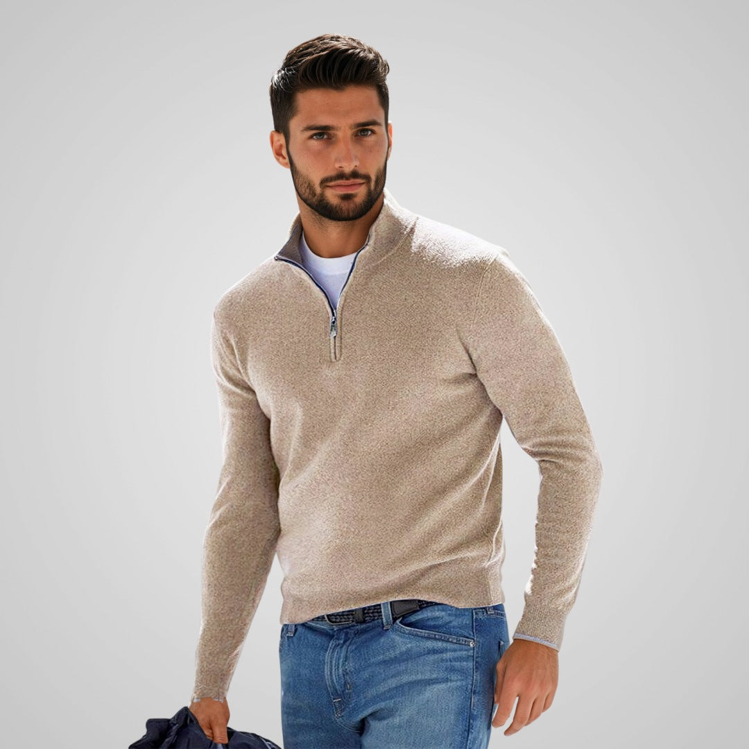 Kenny | Casual Zip Sweater