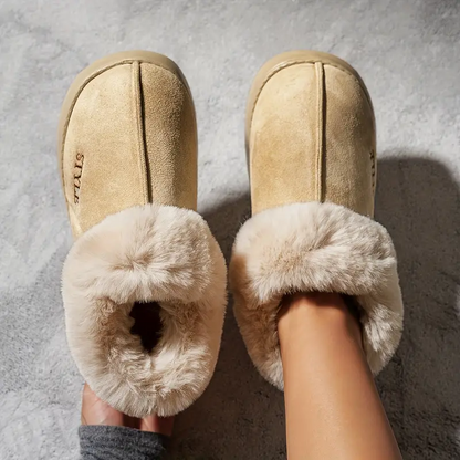 Jade | Fur-lined Winter Slippers