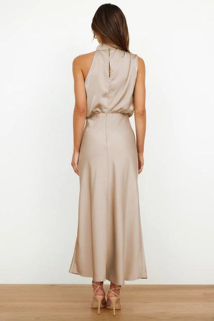 Valentina | Long Satin Dress