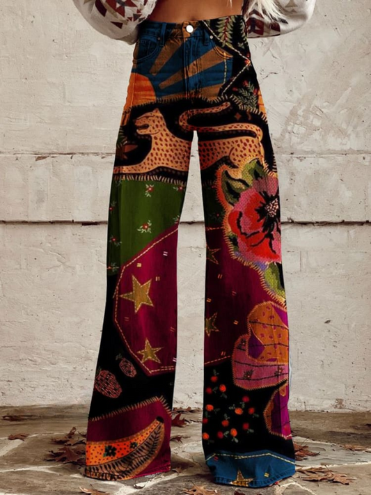 Anna-Bodi | Vintage Boho Baggy Pants