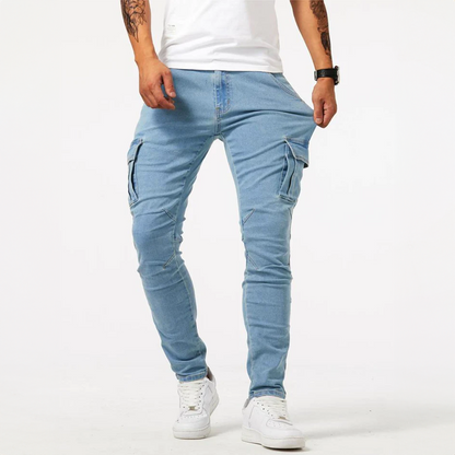 Leon | Stretch Cargo Denim