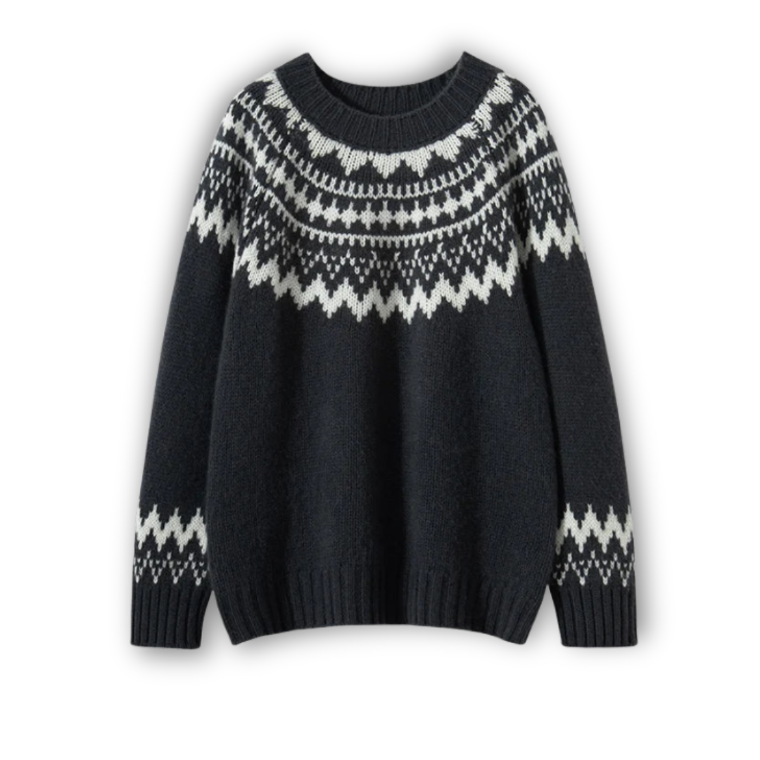 Dina | O-neck Knitted Sweater