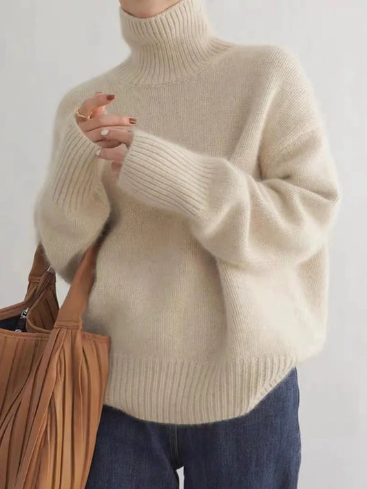 Christy | Cashmere Turtleneck Sweater