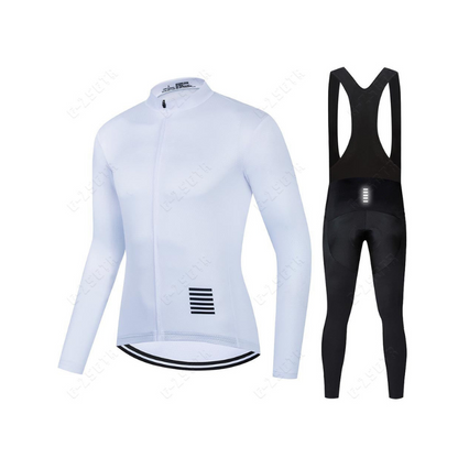 Long-sleeved cycling set