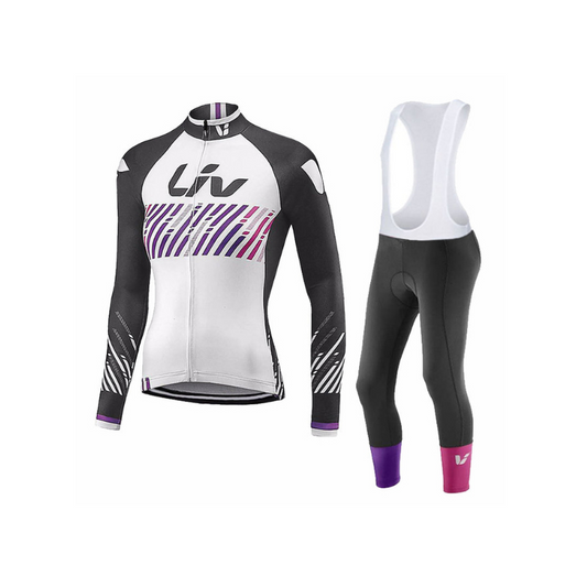 LIV V2 – PRO Women's Winter Cycling Set with Bib Shorts