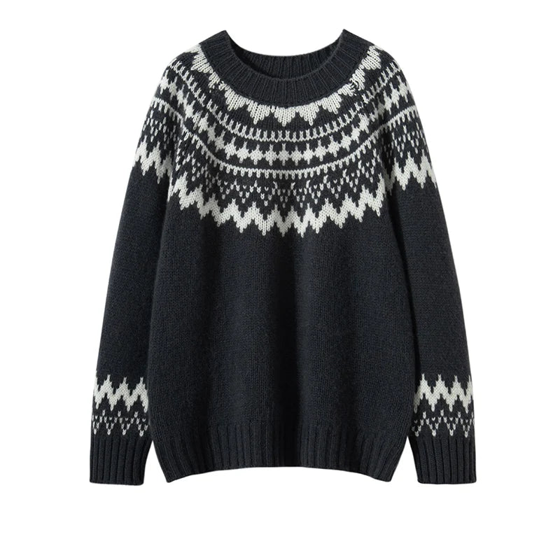 Dina | O-neck Knitted Sweater