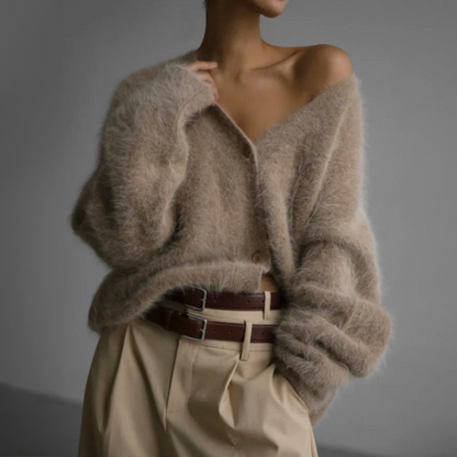 Hailey | Sophisticated cashmere cardigan