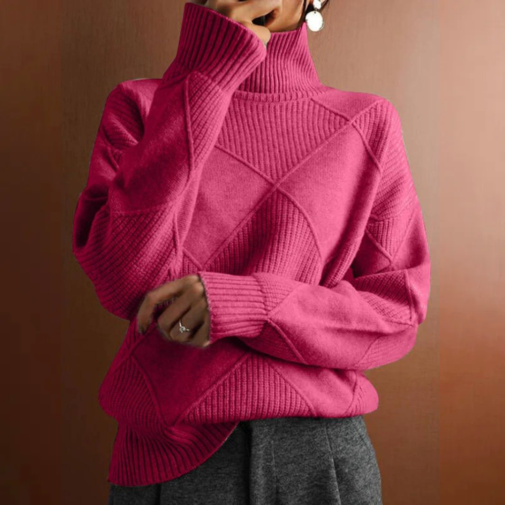 Karina |  High Neck Sweater