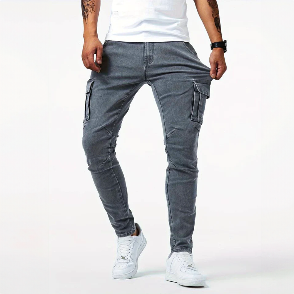 Leon | Stretch Cargo Denim