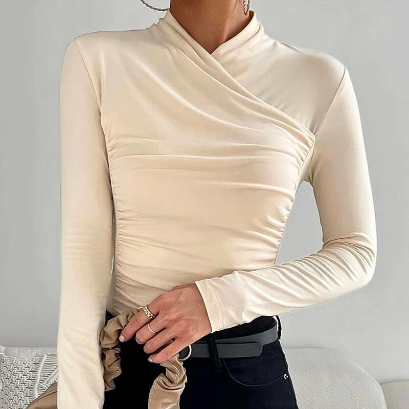 Lola | Classic Cross-Neck Top