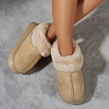 Jade | Fur-lined Winter Slippers