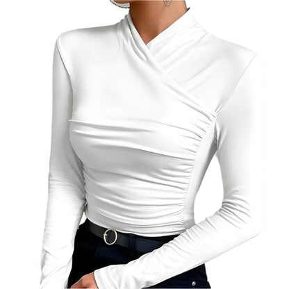 Lola | Classic Cross-Neck Top