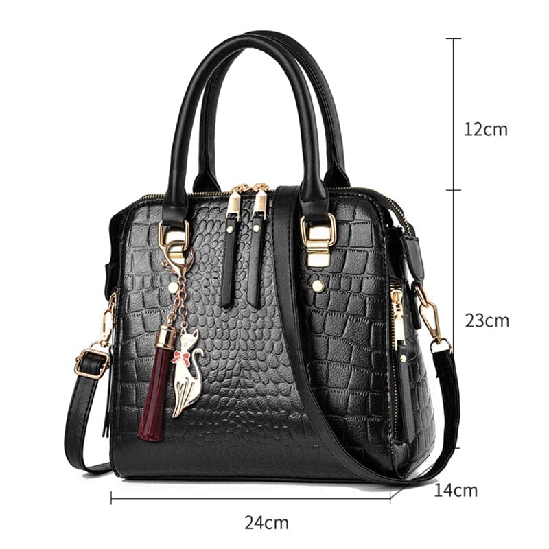 Georgina | Crocodile Pattern Bag