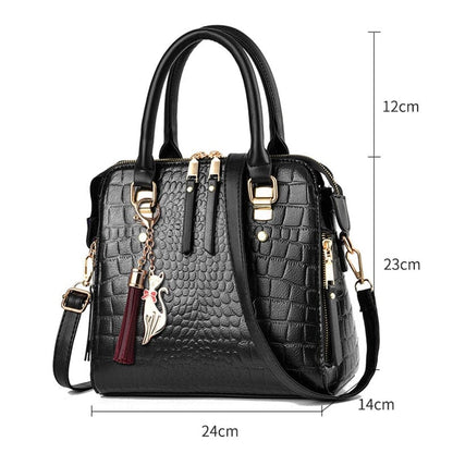 Georgina | Crocodile Pattern Bag