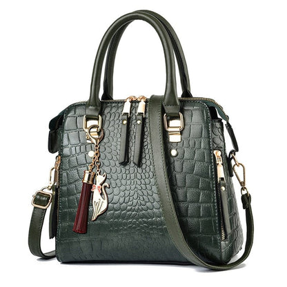 Georgina | Crocodile Pattern Bag