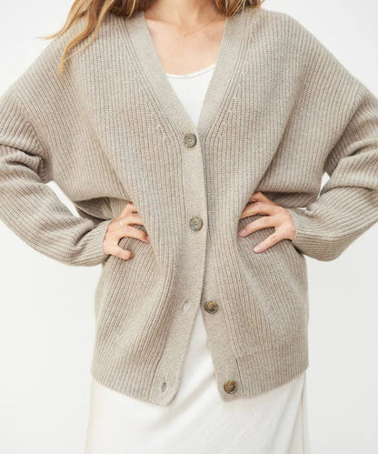 Ella | Oversized Buttoned Cardigan