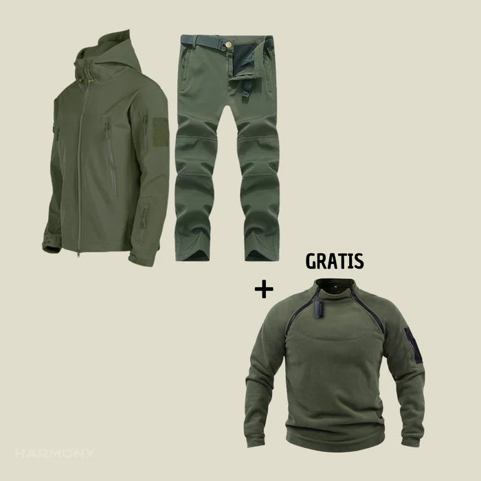 Military waterproof suit + free jacket