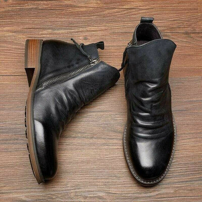 Ezra - Casual Leather Boots