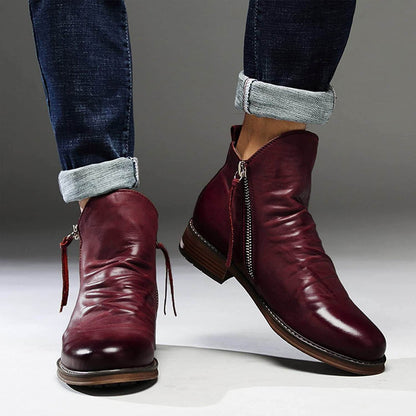 Ezra - Casual Leather Boots