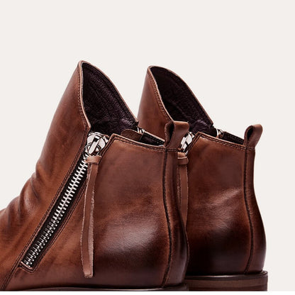 Ezra - Casual Leather Boots