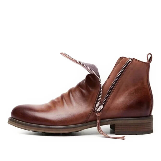 Ezra - Casual Leather Boots