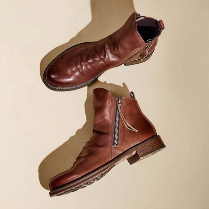 Ezra - Casual Leather Boots