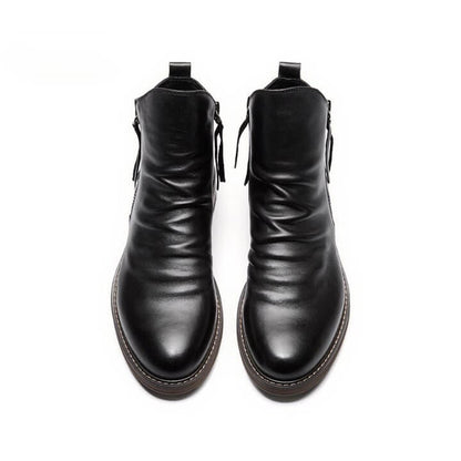 Ezra - Casual Leather Boots