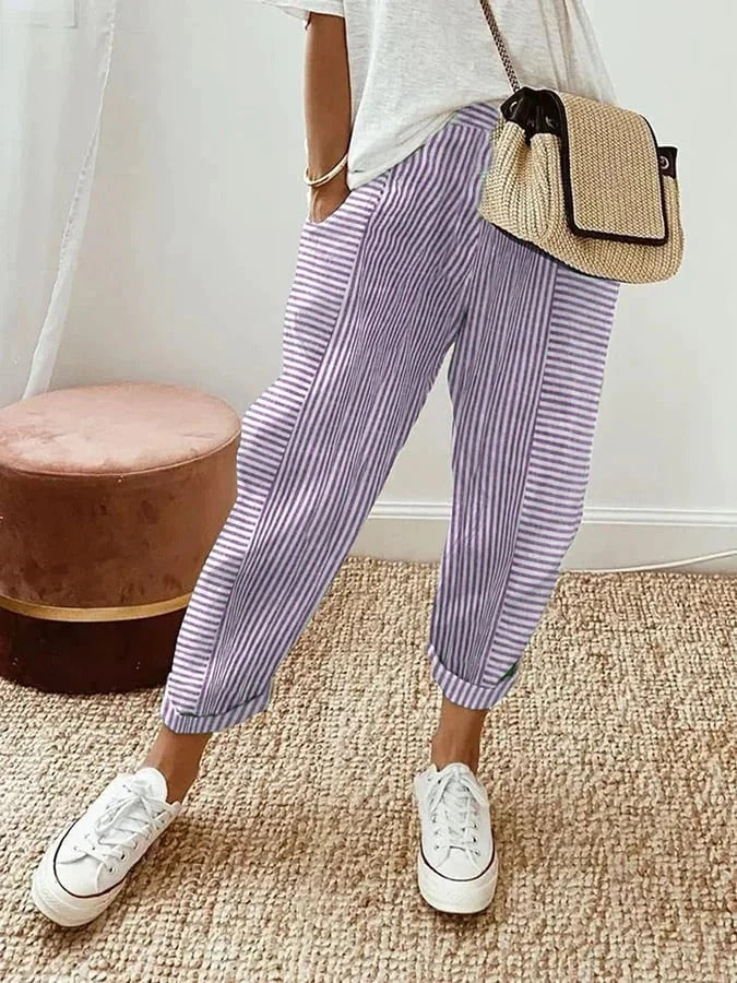 Lara Striped Pants